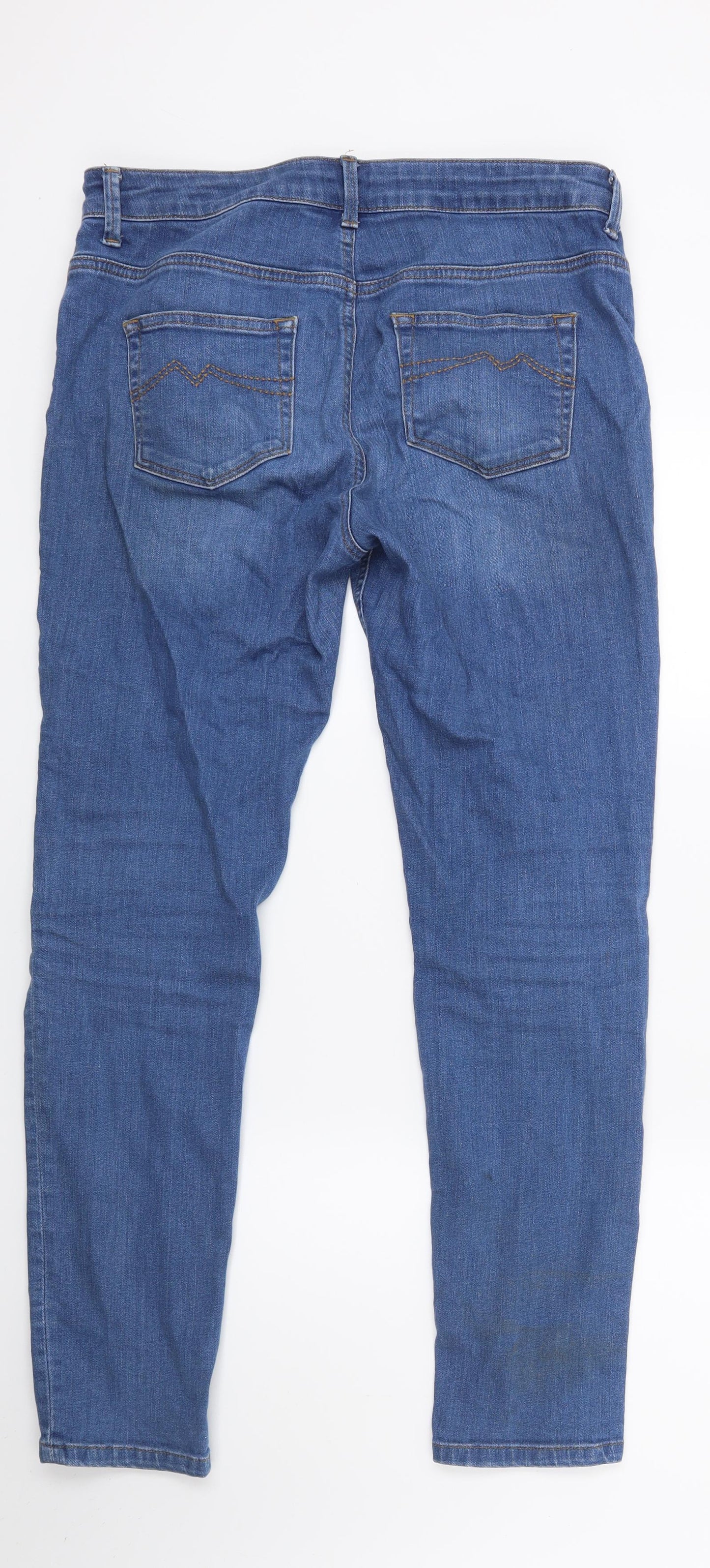 Monsoon Womens Blue  Denim Skinny Jeans Size 12 L27 in