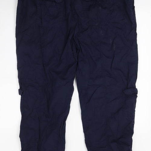 George Womens Blue   Trousers  Size 20 L27 in