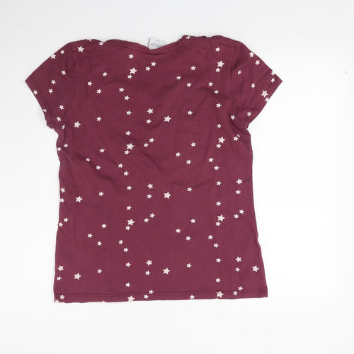 Colourful rebal Womens Red   Basic T-Shirt Size L