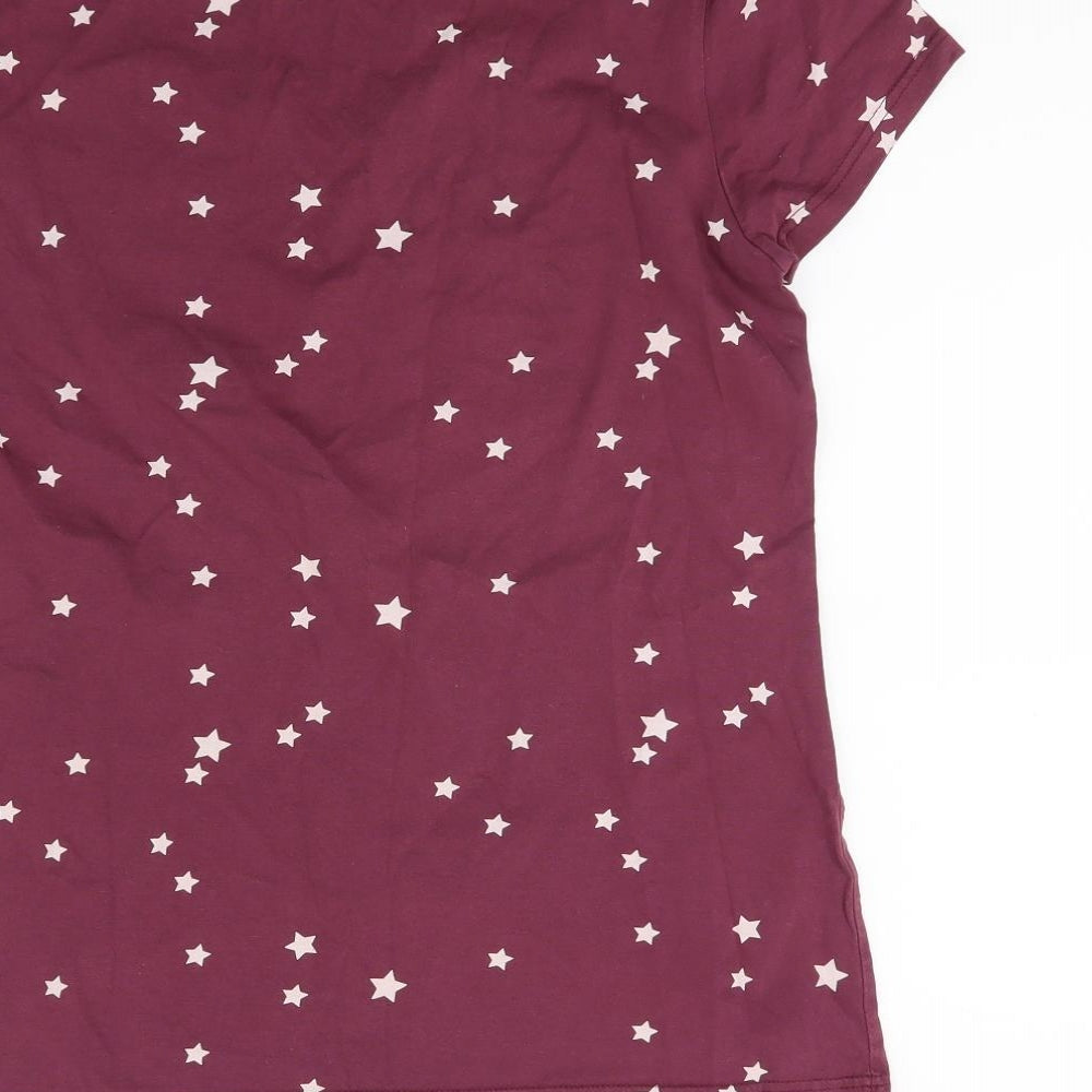 Colourful rebal Womens Red   Basic T-Shirt Size L