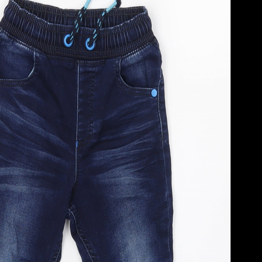 George Boys Blue  Denim Jegging Jeans Size 2-3 Years