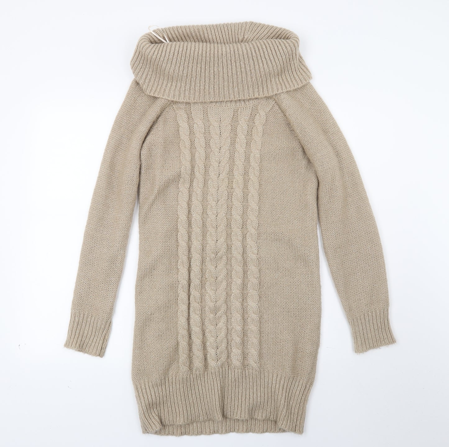 F&F Womens Brown   Jumper Dress  Size 12