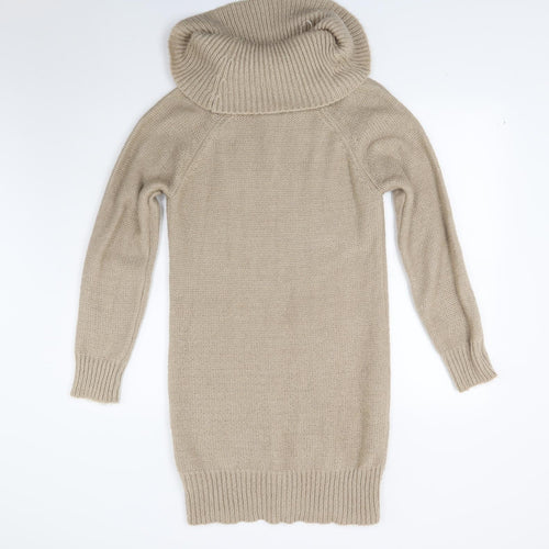 F&F Womens Brown   Jumper Dress  Size 12