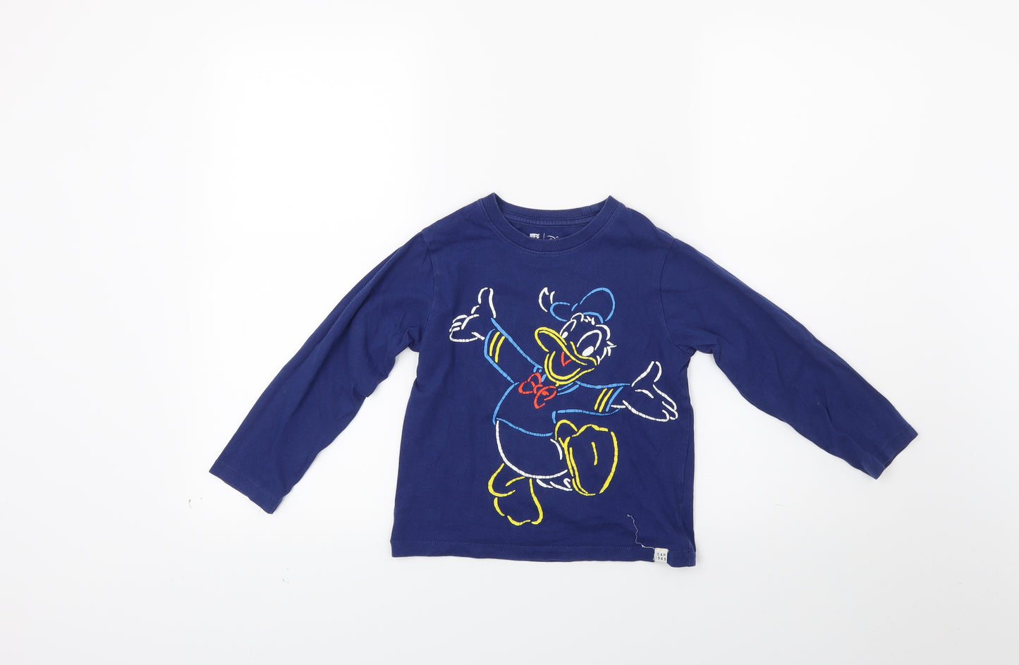 Gap Boys Blue   Pullover T-Shirt Size 5 Years  - Donald Duck