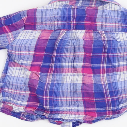 George Boys Multicoloured Check Flannel Basic Button-Up Size 12-18 Months