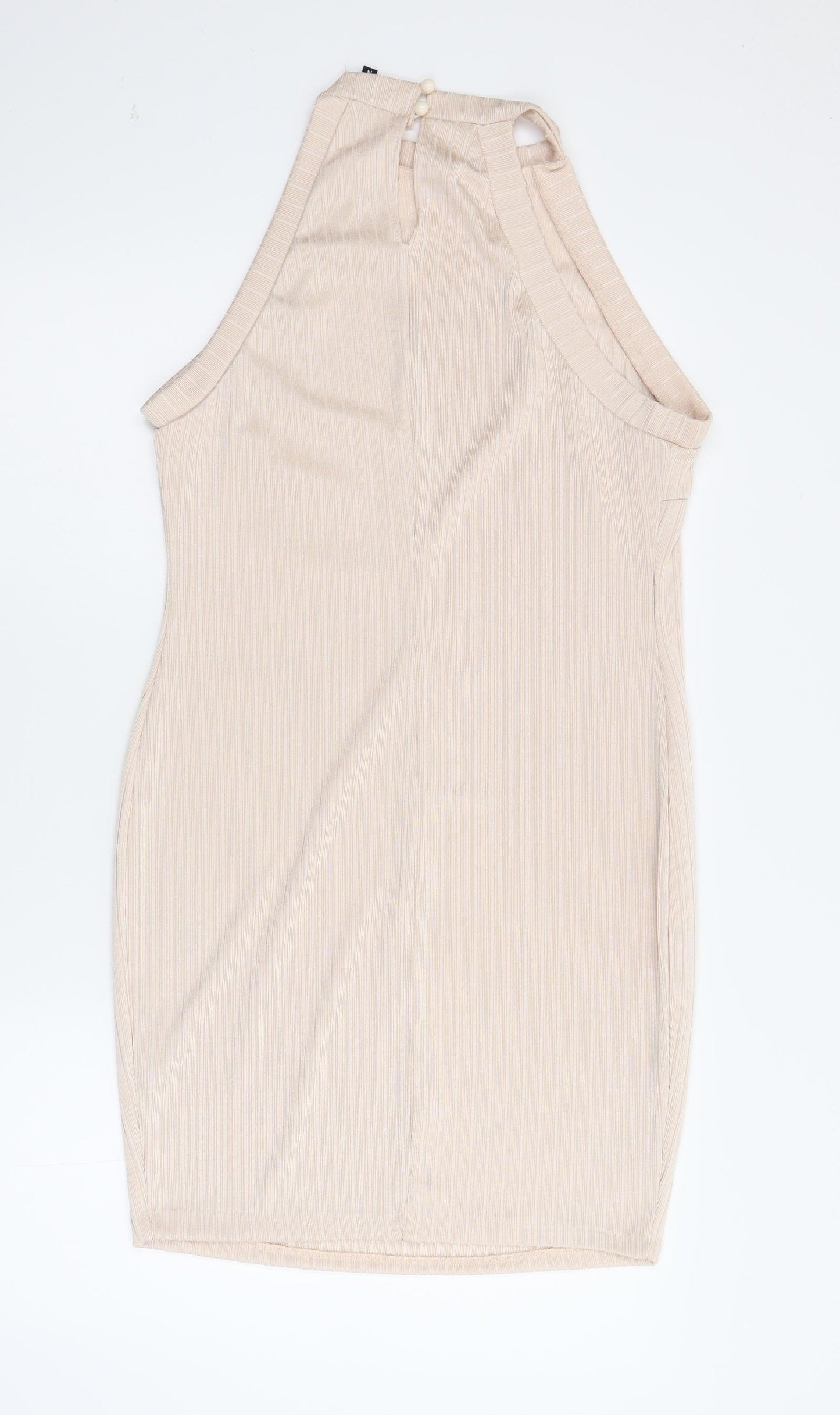 New Look Womens Pink   Pencil Dress  Size 14