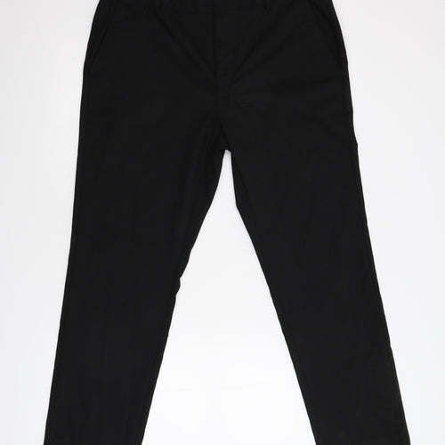 Burton Mens Black   Trousers  Size 36 L28 in