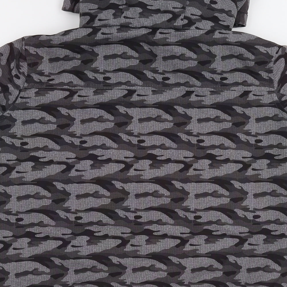 TU Boys Grey Camouflage  Jacket Coat Size 5-6 Years