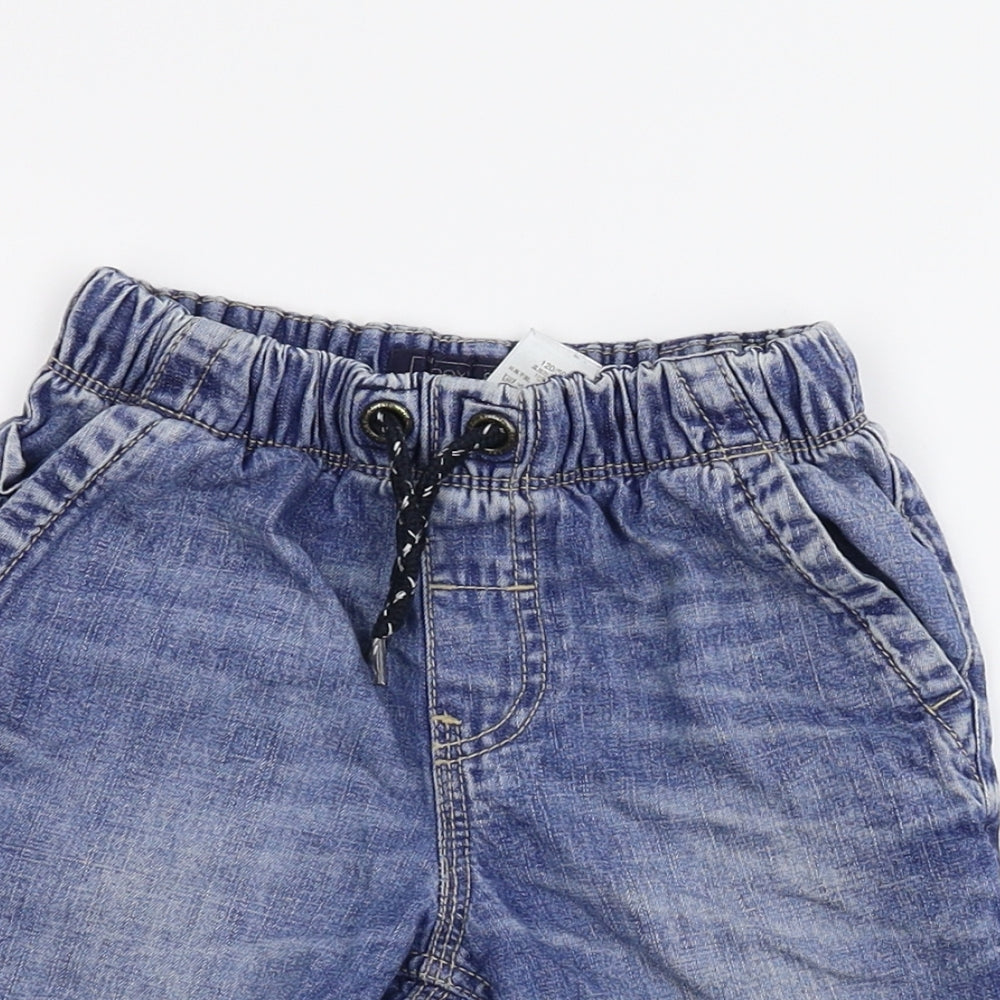 NEXT Boys Blue  Denim Bermuda Shorts Size 6 Years