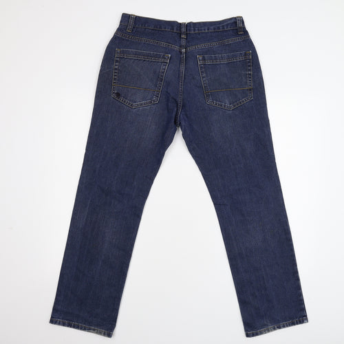 Boston Crew Mens Blue  Denim Straight Jeans Size 32 L29 in