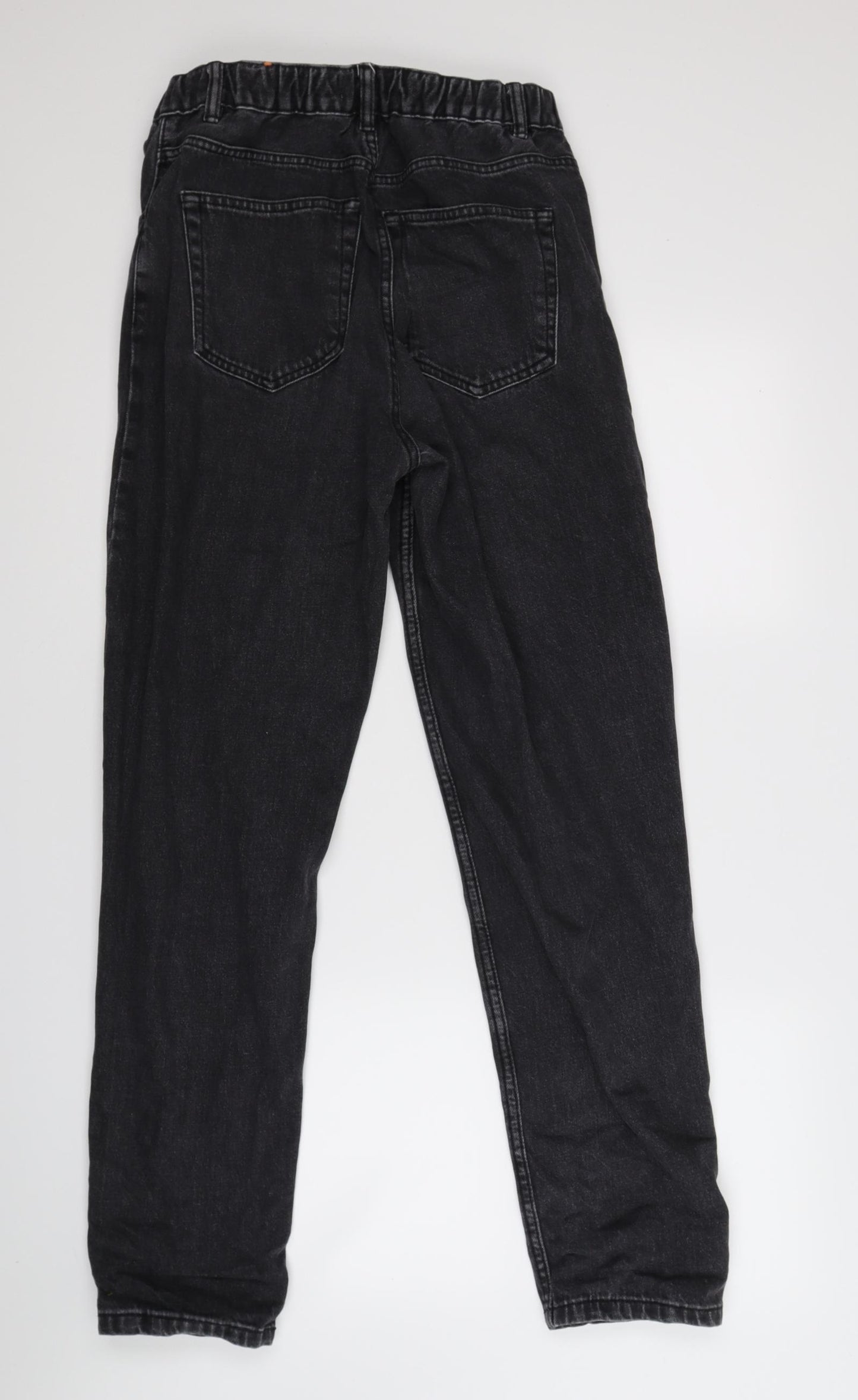 Pull&Bear Womens Black   Straight Jeans Size 6 L28 in