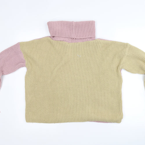 Missguided Womens Beige   Pullover Jumper Size 8