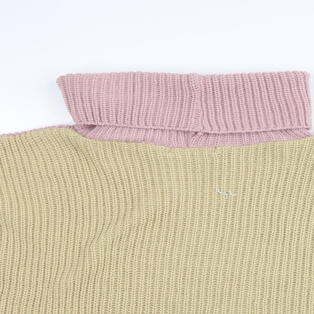 Missguided Womens Beige   Pullover Jumper Size 8