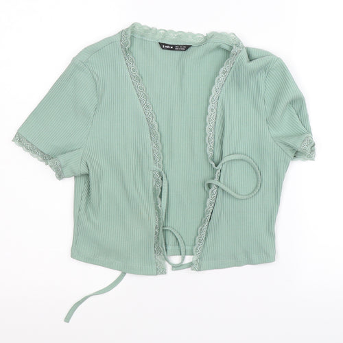 SheIn Womens Green   Cardigan Jumper Size S