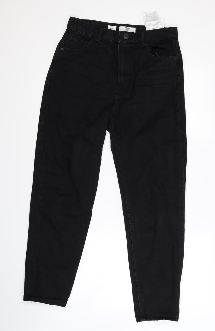 Denim Womens Black   Straight Jeans Size 8 L25 in