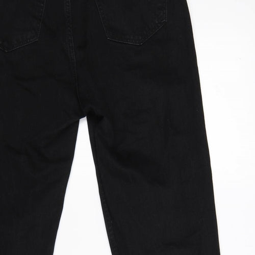 Denim Womens Black   Straight Jeans Size 8 L25 in