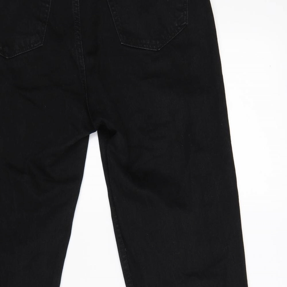 Denim Womens Black   Straight Jeans Size 8 L25 in