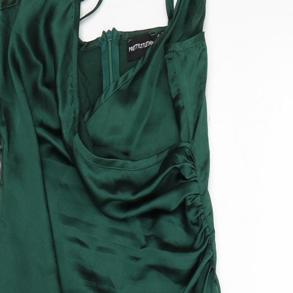 PRETTYLITTLETHING  Womens Green   Ball Gown  Size 8