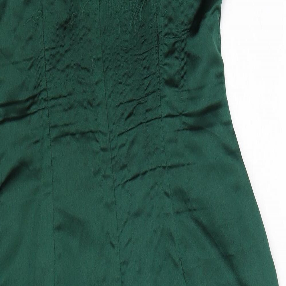 PRETTYLITTLETHING  Womens Green   Ball Gown  Size 8