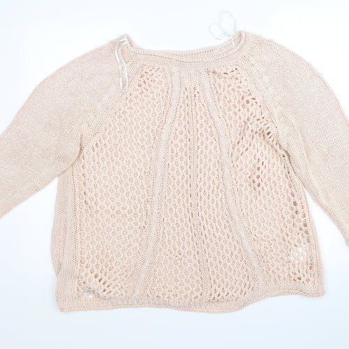 Original Womens Pink   Pullover Jumper Size XL