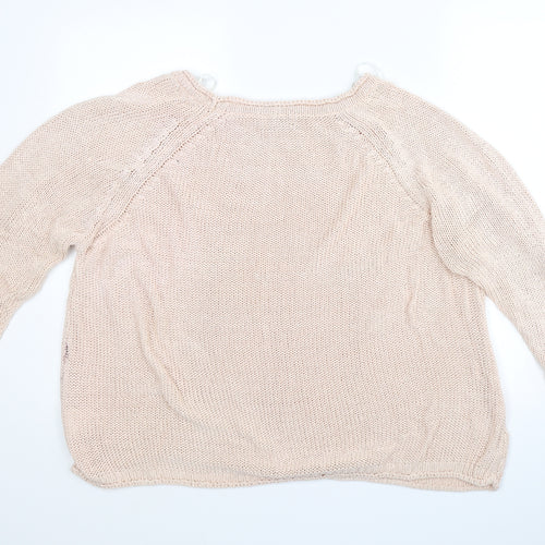 Original Womens Pink   Pullover Jumper Size XL