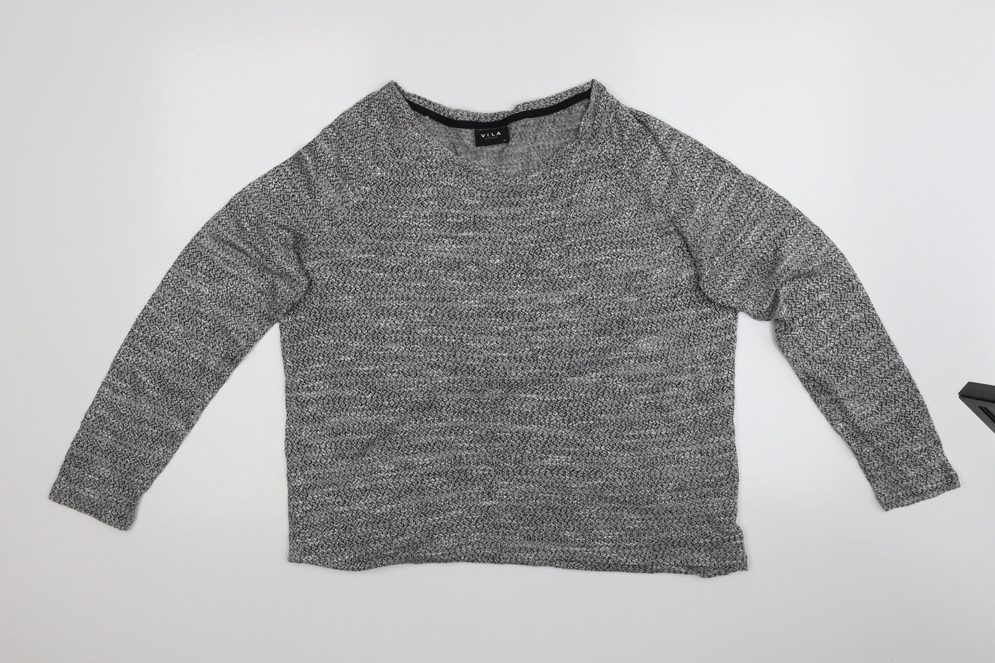 VILA Womens Grey   Basic T-Shirt Size XL