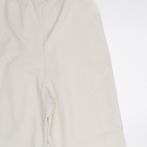 mixed fibres Womens Beige   Trousers  Size 16 L24 in