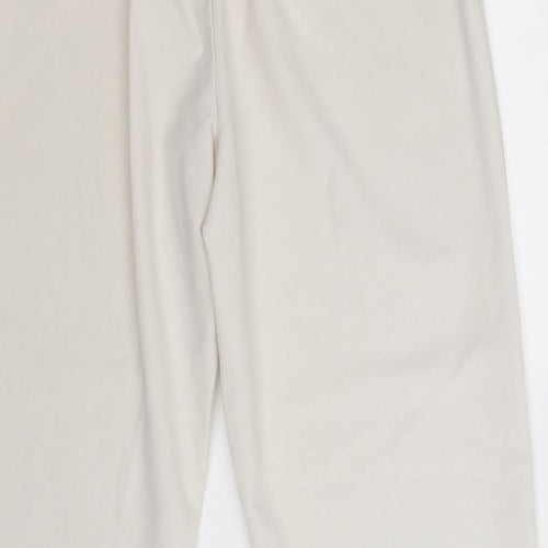 mixed fibres Womens Beige   Trousers  Size 16 L24 in
