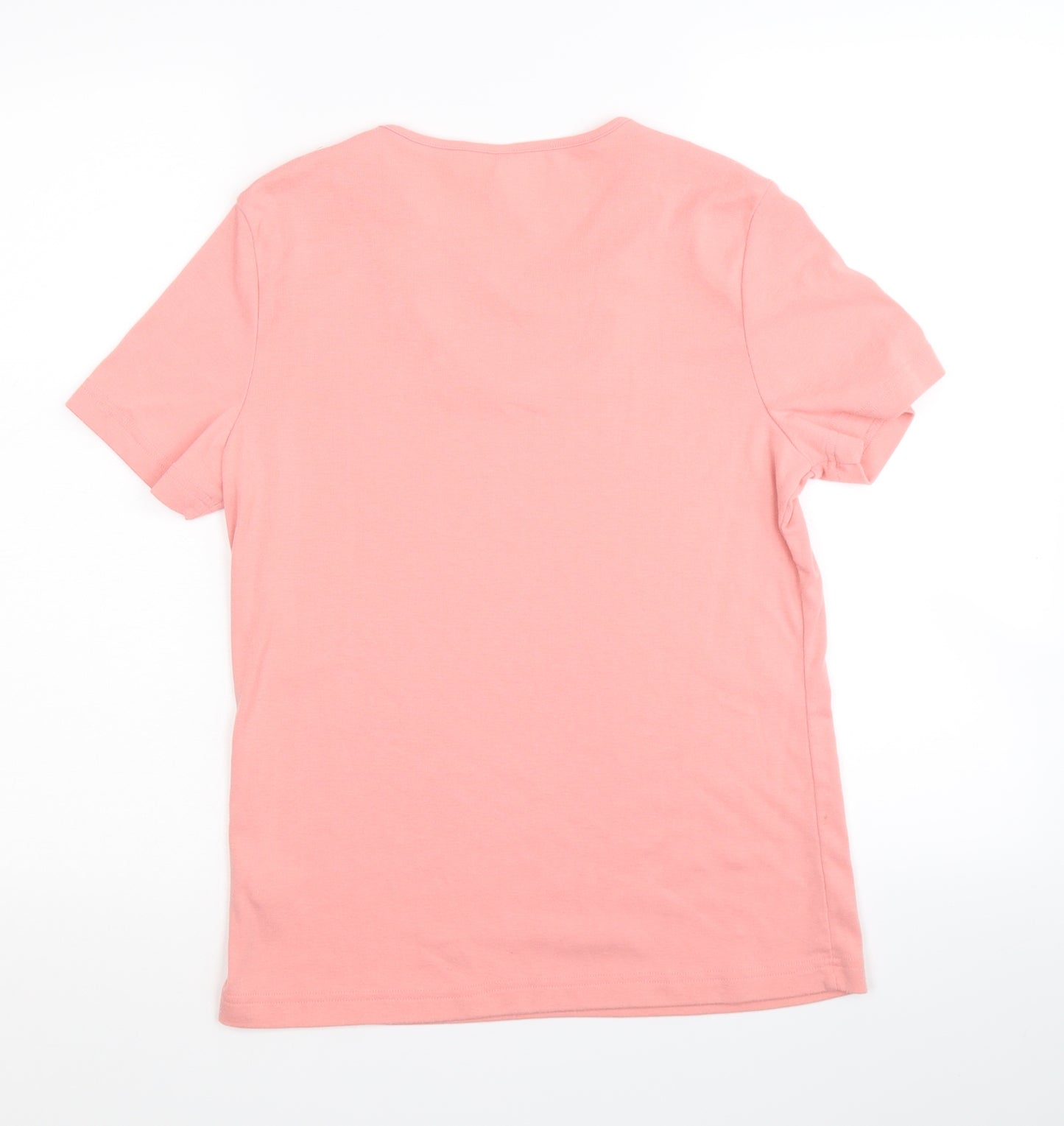 BM casual Womens Pink   Basic T-Shirt Size M