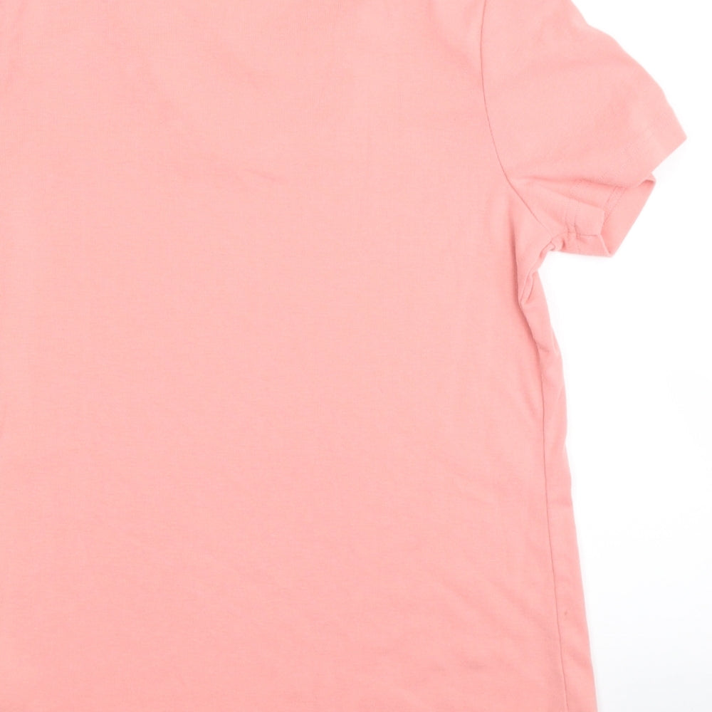 BM casual Womens Pink   Basic T-Shirt Size M