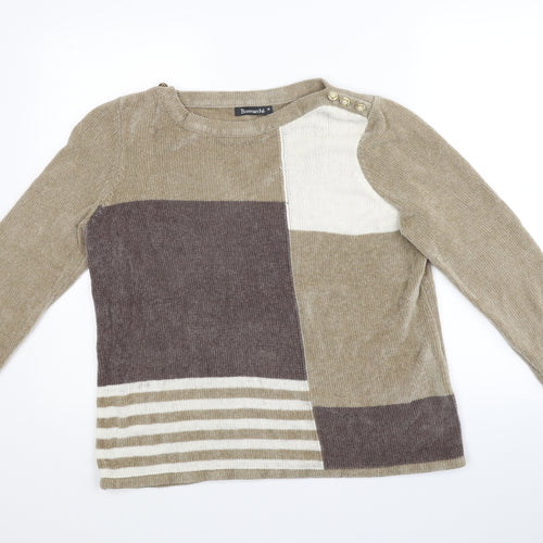 Bonmarché Womens Grey   Pullover Jumper Size M
