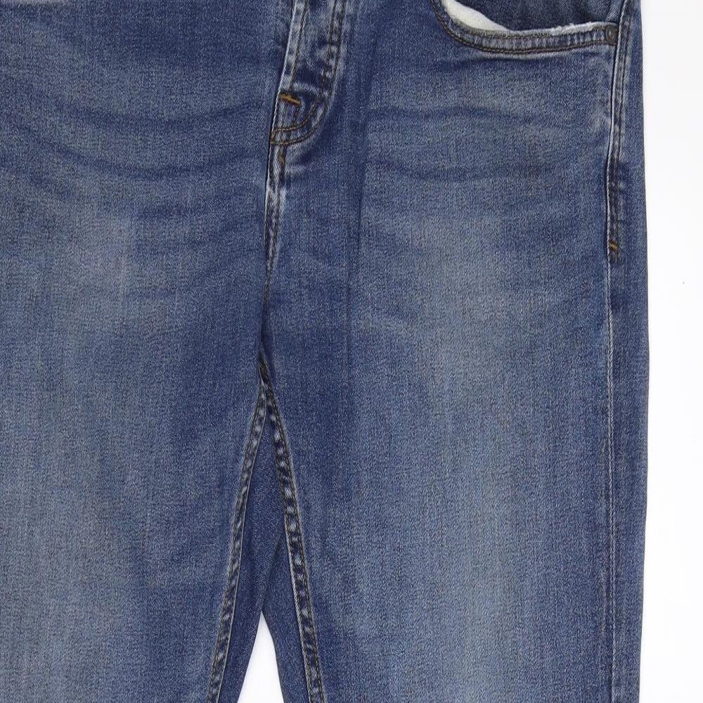 Pull&Bear Womens Blue   Skinny Jeans Size 20 L30 in - denim