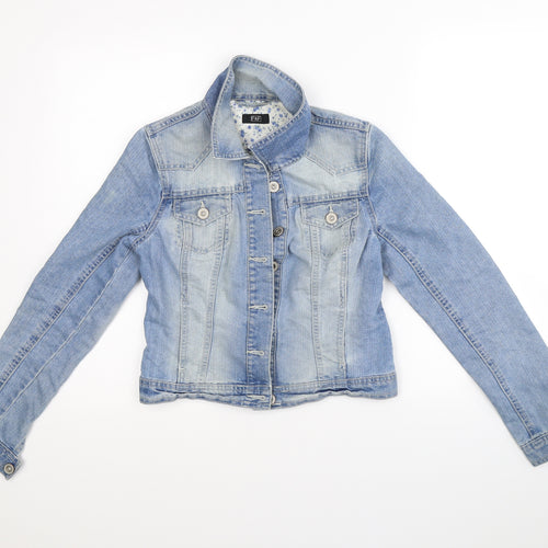 F&F Womens Blue   Jacket  Size 6