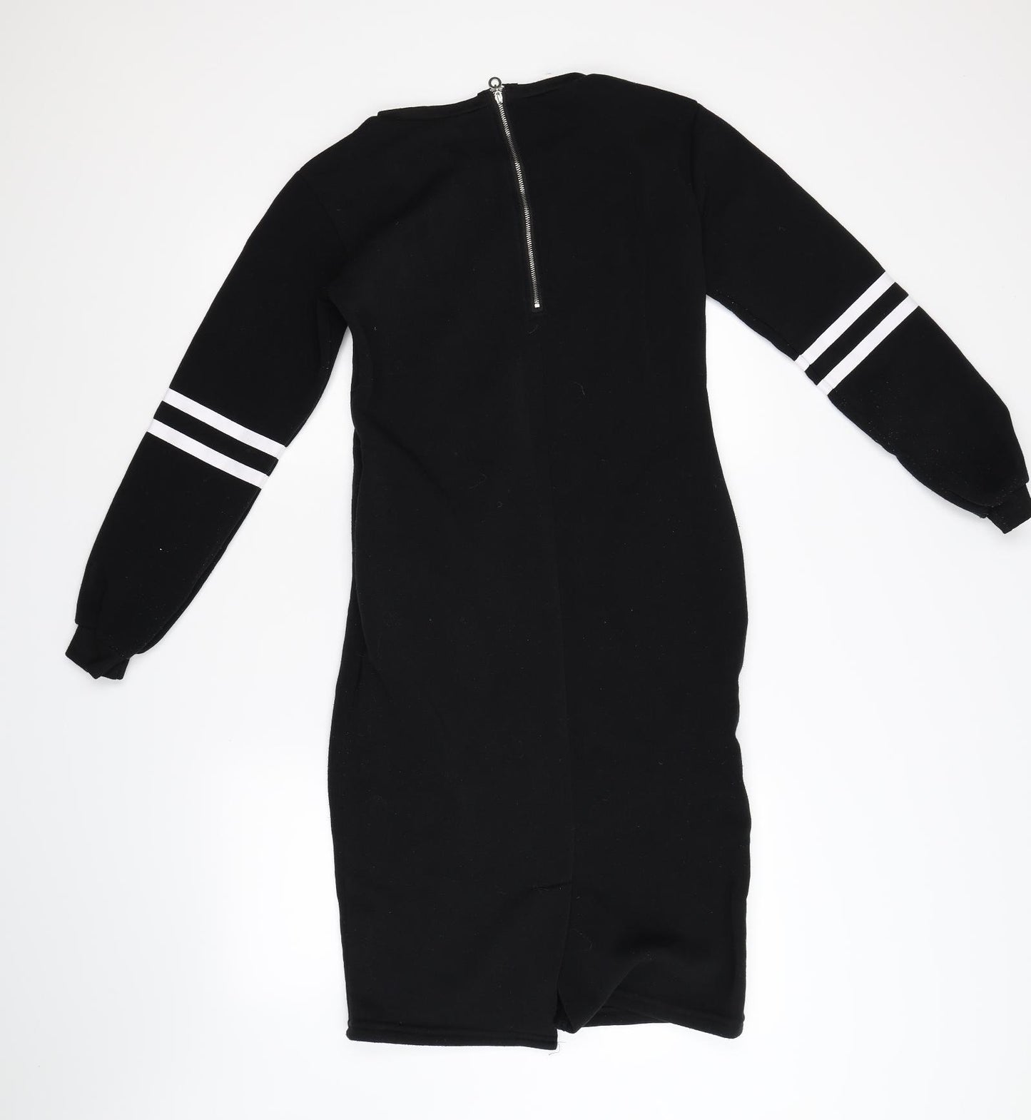 Preworn Womens Black   Jumper Dress  Size S