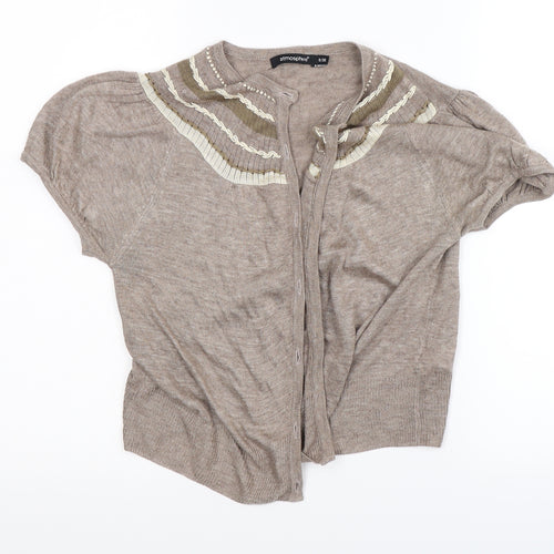 Atmosphere Womens Grey   Cardigan Jumper Size 8