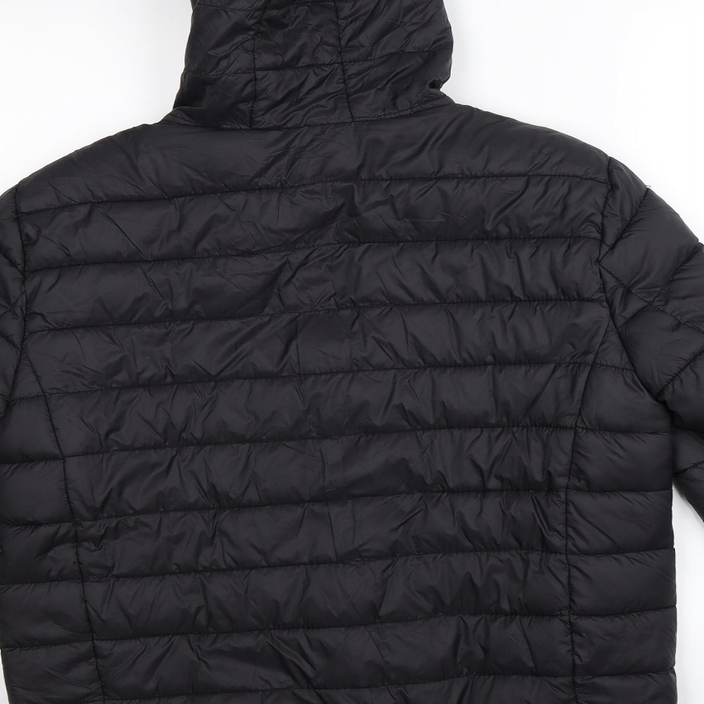 Ceader wood state Mens Black   Bomber Jacket Jacket Size M
