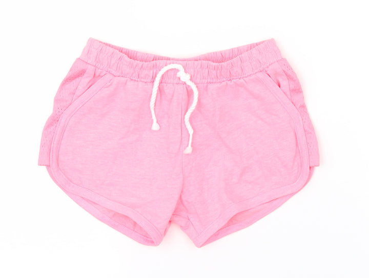 George Girls Pink   Hot Pants Shorts Size 3 Years