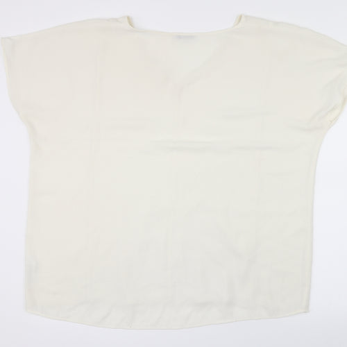 George Womens Beige   Basic Blouse Size 14