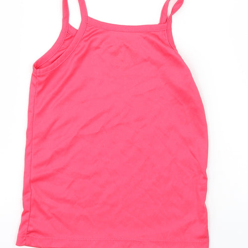 H&T Girls Pink   Camisole Blouse Size 3 Years