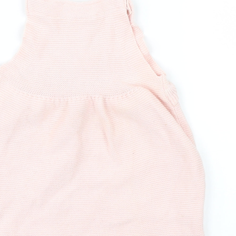 F&F Girls Pink Floral  A-Line  Size 9-12 Months