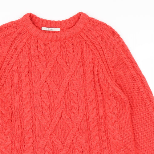 George` Womens Pink  Knit Pullover Jumper Size M