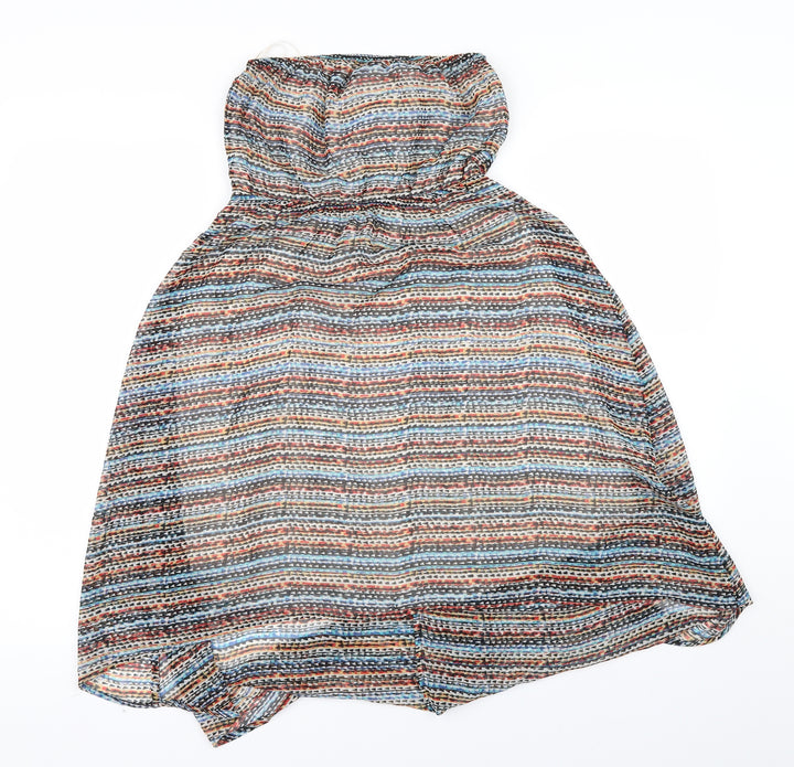 Bershka Womens Multicoloured Fair Isle  Shift  Size M