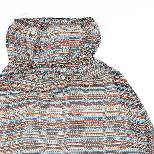 Bershka Womens Multicoloured Fair Isle  Shift  Size M