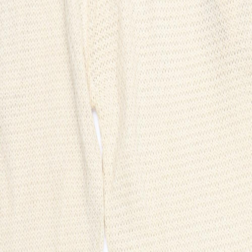 Misspap Womens Beige   Sweatpants Trousers Size 16 L29 in