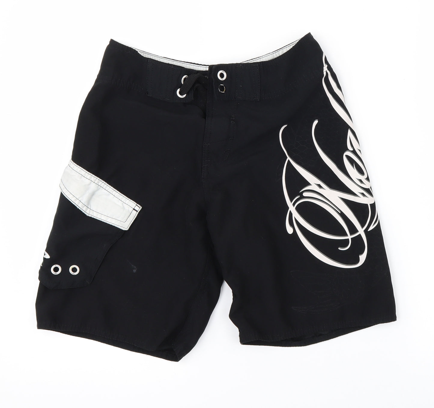 no brand Boys Black   Bermuda Shorts Size 15 Years