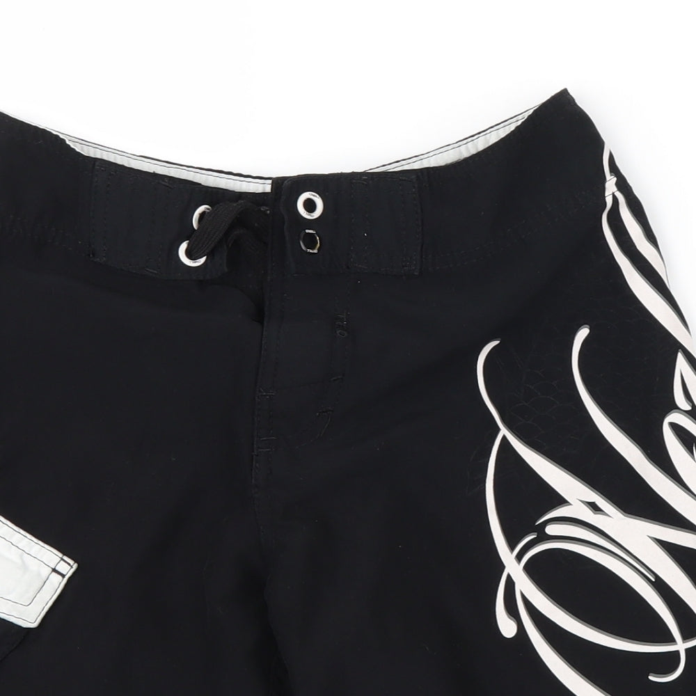 no brand Boys Black   Bermuda Shorts Size 15 Years