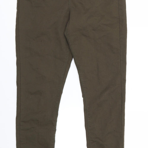 Denim Co Womens Green   Trousers  Size 8 L25 in