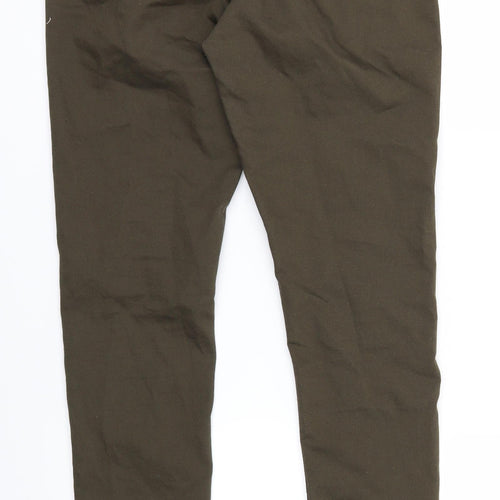 Denim Co Womens Green   Trousers  Size 8 L25 in