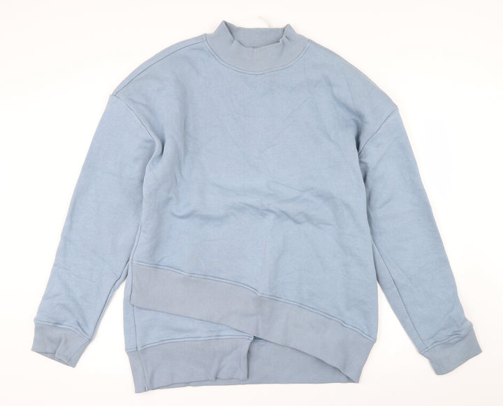 Boohoo Mens Blue Pullover Jumper Size M