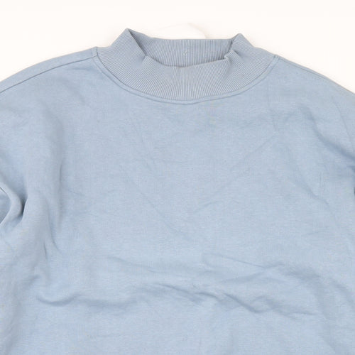 Boohoo Mens Blue   Pullover Jumper Size M